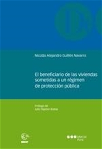 Books Frontpage El beneficiario de las viviendas sometidas a un régimen de protección pública