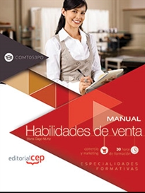 Books Frontpage Manual. Habilidades de venta (COMT053PO). Especialidades formativas