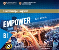 Books Frontpage Cambridge English Empower for Spanish Speakers B1 Class Audio CDs (4)