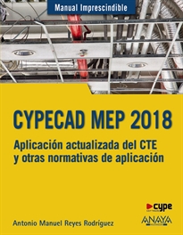 Books Frontpage CYPECAD MEP 2018. Diseño y cálculo de instalaciones en los edificios