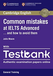 Books Frontpage Common Mistakes at IELTS Advanced Paperback with IELTS General Training Testbank