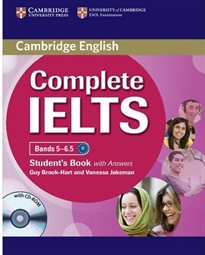 Books Frontpage Complete IELTS Bands 5-6.5 Student's Pack (Student's Book with Answers with CD-ROM and Class Audio CDs (2))