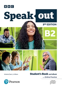Books Frontpage Speakout 3ed B2 Student's Book and eBook with Online Practice