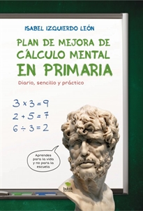 Books Frontpage Plan de mejora de cálculo mental en primaria. Diario, sencillo y práctico.