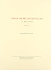 Front pageTonos de Francesc Valls (ca. 1671-1747). Vol. II