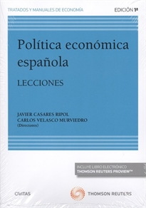 Books Frontpage Política económica española (Papel + e-book)