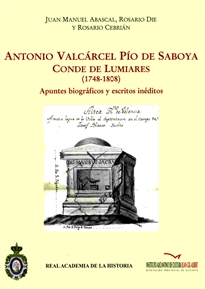 Books Frontpage Antonio Valcárcel Pío de Saboya, Conde de Lumiares (1748-1808).