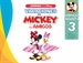 Front pageVacaciones con Mickey y sus amigos. Empiezo infantil (3 años) (Disney. Cuaderno de vacaciones)