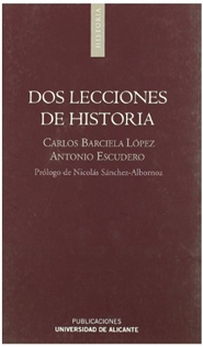 Books Frontpage Dos lecciones de Historia