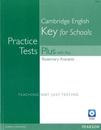 Books Frontpage Practice Tests Plus Ket For Schools With Key And Multi-Rom/Audio CD Pack