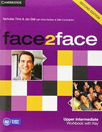 Books Frontpage Face2face Upper Intermediate Workbook with Key