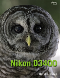 Books Frontpage Nikon D3400.  Guía sobre fotografía réflex digital