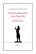Front pageConversaciones con Goethe
