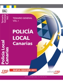 Books Frontpage Policía Local de Canarias. Temario General Vol. I.