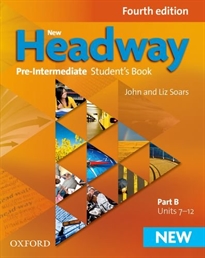 Books Frontpage New Headway 4th Edition Pre-Intermediate. Student's Book B