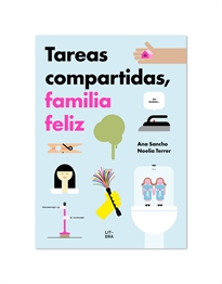 Books Frontpage Tareas compartidas, familia feliz