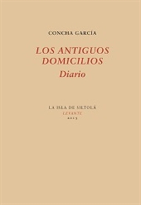 Books Frontpage Los antiguos domicilios. Diario