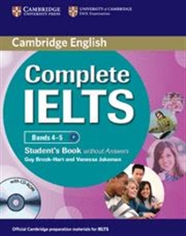 Books Frontpage Complete IELTS Bands 4–5 Student's Book without Answers with CD-ROM