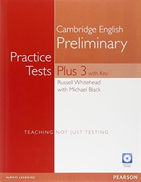 Books Frontpage Practice Tests Plus Pet 3 With Key And Multi-Rom/Audio CD Pack