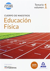 Books Frontpage Cuerpo de Maestros Educación Física. Temario Volumen 1