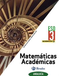 Books Frontpage Generación B Matemáticas Académicas 3 ESO Andalucía