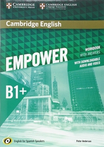 Books Frontpage Cambridge English Empower for Spanish Speakers B1+ Workbook with Answers