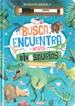 Portada del libro Busca, encuentra y marca dinosaurios y otros animales prehistóricos