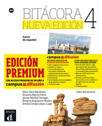 Books Frontpage Bitácora Nueva Edición 4 Premium Libro del alumno + CD