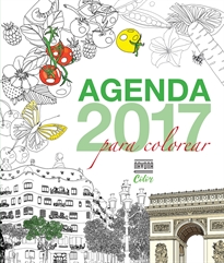 Books Frontpage Agenda para colorear 2017