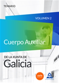 Books Frontpage Cuerpo Auxiliar de la Xunta de Galicia. Temario Volumen 2