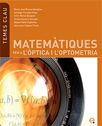 Books Frontpage Matemàtiques per a l'òptica i l'optometria
