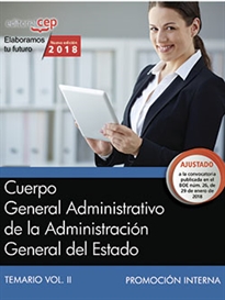 Books Frontpage Cuerpo General Administrativo de la Administración General del Estado (Promoción interna). Temario Vol. II.