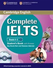 Books Frontpage Complete IELTS Bands 4-5 Student's Pack (Student's Book with Answers with CD-ROM and Class Audio CDs (2))
