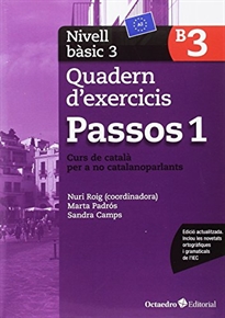 Books Frontpage Passos 1. Quadern d'exercicis. Nivell Bàsic 3