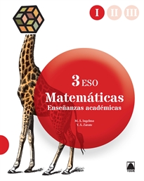 Books Frontpage Matemáticas orientadas a las enseñanzas académicas 3 ESO