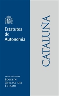 Books Frontpage Estatuto de Autonomía de Cataluña