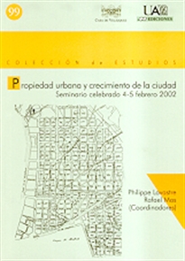 Books Frontpage Propiedad urbana y crecimiento de la ciudad