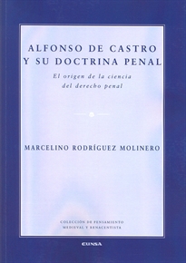 Books Frontpage Alfonso de Castro y su doctrina penal