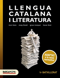 Books Frontpage Llengua catalana i Literatura 1r Batxillerat. Llibre de l'alumne