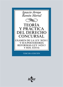 Books Frontpage Teoría y práctica del Derecho concursal