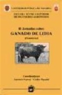 Books Frontpage II jornadas sobre ganado de Lidia