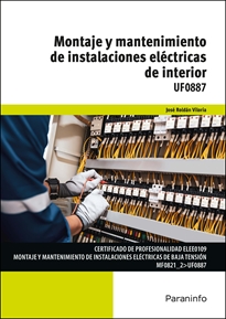 Books Frontpage Montaje y mantenimiento de instalaciones eléctricas de interior