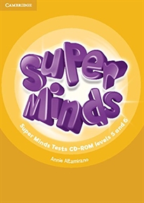 Books Frontpage Super Minds Levels 5 and 6 Tests CD-ROM