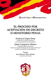 Books Frontpage El proceso por aceptación de decreto o monitorio penal