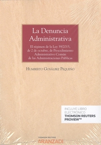 Books Frontpage La denuncia administrativa (Papel + e-book)