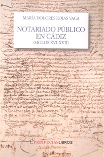 Books Frontpage Notariado público en Cádiz (Siglos XVI-XVII)