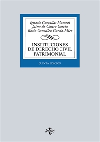 Books Frontpage Instituciones de Derecho Civil Patrimonial