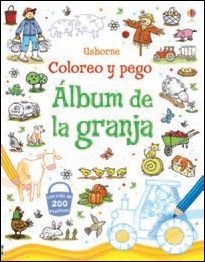 Books Frontpage Album De La Granja Coloreo Y Pego