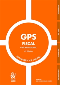 Books Frontpage GPS Fiscal. Guía Profesional 6ª Edición 2020