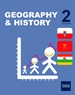 Front pageInicia Geography & History. 2.º ESO. Student's book Cantabria, La Rioja, Navarra